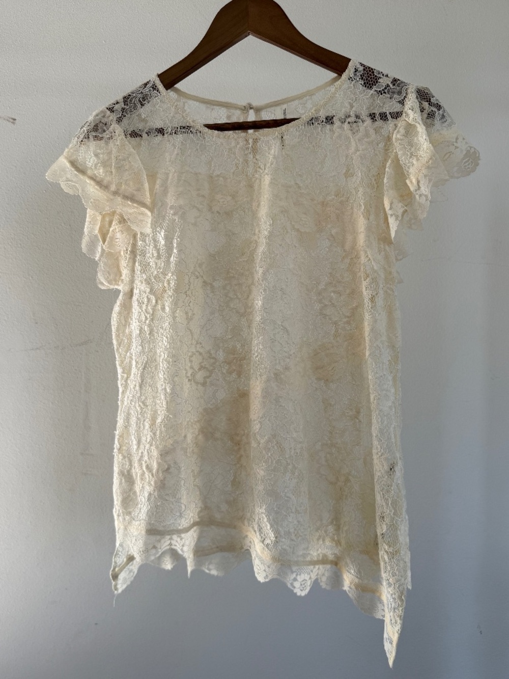 Anthropology Lace Blouse